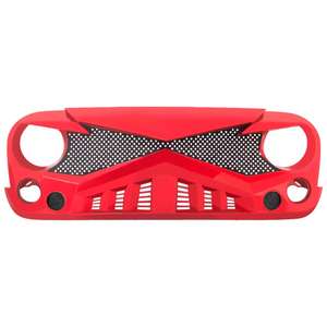 AMERICAN MODIFIED red Front Hawke Grill para Jeep Wrangler JK/JKU <span class=keywords><strong>Rubicon</strong></span> Sahara Sport 2007-2018 rejilla - Product Image 3