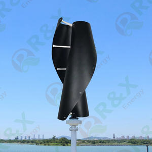 3 кВт, 5 кВт, 10 кВт, 120 В/220 В, ветряная турбина с вертикальной осью для домашнего использования, альтернативная энергетическая система, спиральный ветрогенератор с низким уровнем шума - Product Image 5