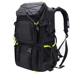Бесплатный образец очень большой камеры DSLR/SLR рюкзак для походов на открытом воздухе с 15,6 отсеком для ноутбука