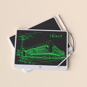Tableau d'écriture de haute qualité de 16 pouces en gros <span class=keywords><strong>Tablette</strong></span> de prise de <span class=keywords><strong>notes</strong></span> LCD portable Tableau de griffonnage <span class=keywords><strong>Tablette</strong></span> d'écriture LCD <span class=keywords><strong>pour</strong></span> enfants - Product Image 6