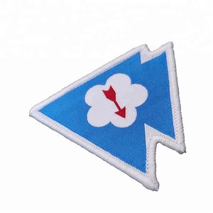 Écusson en tissu tissé de qualité supérieure, tendance 2015, à forte demande, étiquette de vêtement personnalisée, service sur mesure, à coudre, en coton, couleur personnalisée - Product Image 6