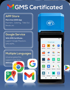 Système de point de vente Android 14 pour café-loterie, écran tactile tout-en-un avec carte SIM, caisse enregistreuse, paiement sans contact, WiFi/4G - Product Image 6