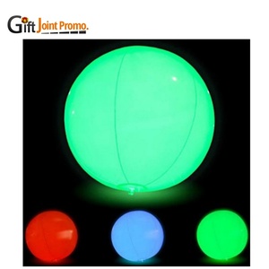 Schlussverkauf bunte wasserdichte riesige aufblasbare glühende Strandkugeln aufblasbare pvc-led-kugel - Product Image 2