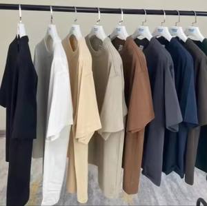 T-shirts en coton épais 300 g/m² personnalisables, unisexe, 100 % coton, vierges, orange, pour l'achat en gros - Product Image 4