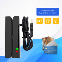 Lector de Tarjetas IC Magnéticas Personalizable MSR100-IC de Fábrica, 2 en 1, USB Plug and Play para Control de Acceso, Tarjetas IC VIP