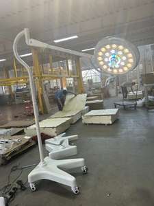 <span class=keywords><strong>Lampe</strong></span> chirurgicale LED sans ombre mobile électrique pour clinique dentaire, hôpital, <span class=keywords><strong>lampe</strong></span> chirurgicale, construction métallique durable, plastique - Product Image 4