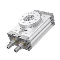 Cilindro Neumático Oscilante Serie MSQ, Actuador Giratorio de 90/180 Grados, Mesa Giratoria Ajustable con Escala, Componente Neumático