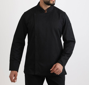 Custom White Chef Long Sleeve Men's Kitchen Accessories Autumn <strong>Winter</strong> Work <strong>Clothes</strong> for Hotel Restaurant Restaurant <strong>Bar</strong> Uniforms - Product Image 4