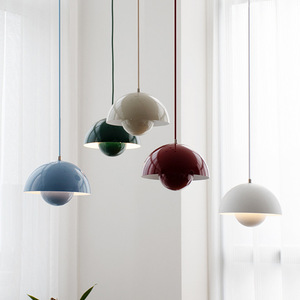 Lámpara Colgante de Diseño Danés de Calidad Original, Modelo VP1, Estilo Nórdico Minimalista, Luminaria LED de Hierro para Comedores - Product Image 2