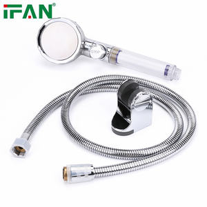 IFAN Source Factory High Pressure Pressurized Shower Head One-Click Water Stop <strong>Bath</strong> Shower <strong>Faucets</strong> with Premium Sprinklers - Product Image 1