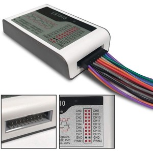 LA1010 USB Analyzer 16 Input Channels 100MHz English PC Software Handheld Instrument MCU FPGA Debug <b>Tool</b> 100% New 100% - Product Image 1