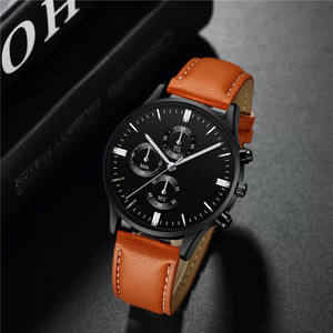 <span class=keywords><strong>LYN</strong></span>-256 럭셔리 브라운 남성용 쿼츠 시계 스포츠 & 비즈니스 스타일 앤티크 합금 케이스 몽트르 옴므 팔찌 포함 - Product Image 3