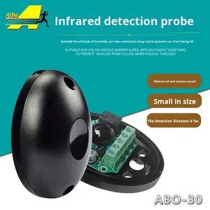 Aiba ABO-30 Tek Işınlı Kızılötesi Geçiş Sensörü ABS Bariyer Kapısı Dedektörü Uygulama Alarmı Ağ Ev Hırsızlık Önleyici Bahçe Güvenliği - Product Image 3
