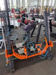 Máquina de remo de uso comercial Gym <span class=keywords><strong>Smith</strong></span> con construcción de acero Biceps <span class=keywords><strong>Curl</strong></span> <span class=keywords><strong>Smith</strong></span> Function para piernas - Product Image 4