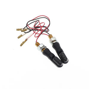 Feu clignotant LED mini haute luminosité pour motos, étanche, orange, homologué E, avant 5W - Product Image 3