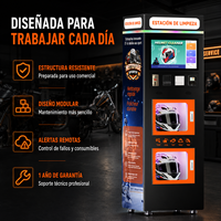 Machine de nettoyage de casque de moto, stérilisateur automatique de casque avec fonction de séchage