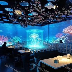 Système de projection mapping en intérieur pour restaurants, musées, parcs à thème, expositions et salles de divertissement immersives - Product Image 2