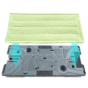 Lavabile riutilizzabile spazzola <span class=keywords><strong>per</strong></span> piastrelle <span class=keywords><strong>per</strong></span> <span class=keywords><strong>pavimenti</strong></span> panno Mop Pad <span class=keywords><strong>per</strong></span> Vorwerk Kobold SP600 SP 600 aspirapolvere testina Mop parti accessorio - Product Image 3