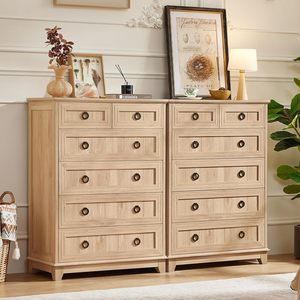 <span class=keywords><strong>Commode</strong></span> à <span class=keywords><strong>6</strong></span> <span class=keywords><strong>tiroirs</strong></span> de style farmhouse personnalisée pour chambre à coucher, <span class=keywords><strong>commode</strong></span> de rangement, organisateur de placard pour salon, couloir, entrée - Product Image 1