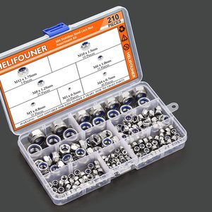 Juego de Tuercas de Seguridad de Acero Inoxidable Sanya 304 M3 M4 M5 M6 M8 M10 M12 para la Industria de la Construcción - Product Image 2