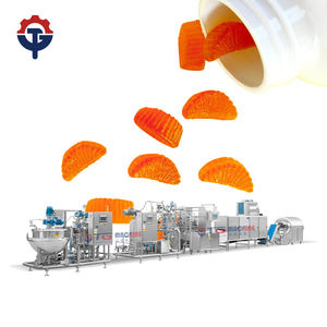 Ligne de production de bonbons gélifiés entièrement automatique TG Machine - 150-600 kg/h, bonbons gélifiés aux fruits/gelée/fonctionnels, usine source - Product Image 2