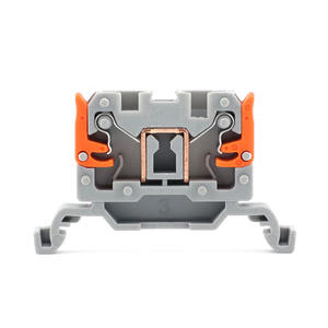 Hochleitfähiger DIN-Schienen-Schnellanschluss-Klemmenblock 2,5mm 24A 250V -20-105 Langlebiger PA66-Kontakt - Product Image 6