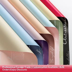 Exportqualität <span class=keywords><strong>Virgin</strong></span> Ouya Papierblumen-Verpackungsmaterial 56x56cm Digitaldruck-kompatibel Anpassbare Zweifarbige Verpackung - Product Image 4