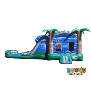 Casa rimbalzante combinata asciutta bagnata gonfiabile della sirena per affitto - Product Image 6