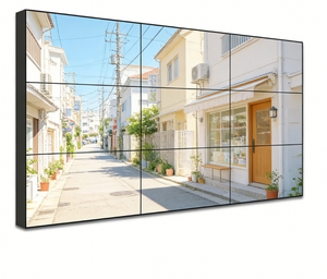 Pantalla LCD de Empalme Grande de Alta Definición con Marco Delgado de 3.5mm para Interiores, de 43/55/65 Pulgadas, 2x2, 3x3, para Exposiciones, Publicidad y Reuniones - Product Image 3