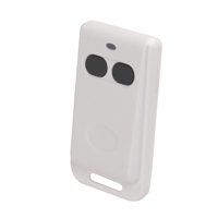 Control Remoto para Puerta de Garaje de 2/4 Botones, Alta Potencia, Largo Alcance, Código Variable HCS301, con Luz Indicadora LED, Plástico y Metal YET2208