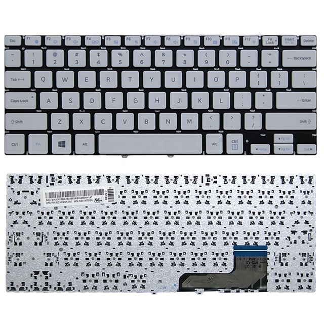 White Laptop Keyboard for Samsung NP910S3K NP910S3L NP905S3L NP905S3K Series