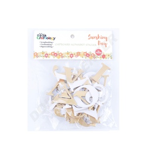 26pcs Wholesale Promotion Diy Scrapbooking Hot Gold Adhesive Sticker