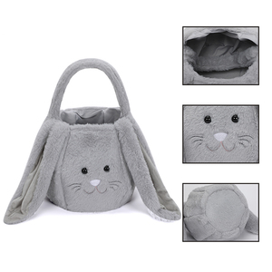 Bucket Handbags Kids <strong>Gift</strong> <strong>Easter</strong> Bucket Plush Bunny <strong>Easter</strong> <strong>Baskets</strong> - Product Image 4