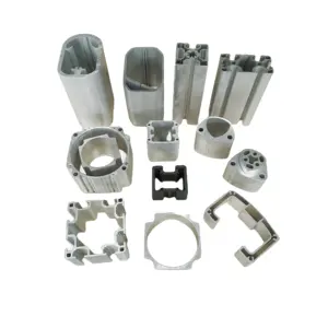 Fabbrica personalizzata tutti i tipi di profilo di estrusione di alluminio 6061 6063 profili in alluminio CNC anodizzato in lega di alluminio