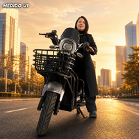 Moto de tourisme électrique avec moteur à moyeu de 1000 W