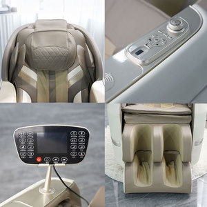 Luxury 4D Shiatsu <b>Chair</b> <b>Zero</b> <b>Gravity</b> Hot Compress PU Leather Wireless Remote Control Professional ZP-128B <b>Zero</b> <b>Gravity</b> - Product Image 2