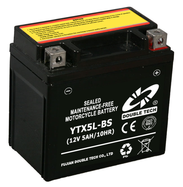 Rechargeable Lead Acid Battery 12v 5ah Motorcycle Battery