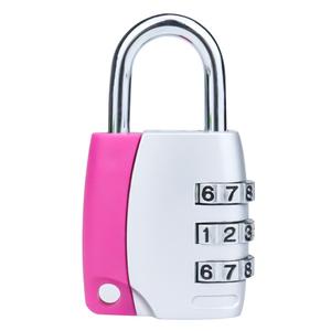 <span class=keywords><strong>Candado</strong></span> de Combinación de <span class=keywords><strong>3</strong></span> Dígitos con Números de Colores, <span class=keywords><strong>Candado</strong></span> de Aleación de Zinc para Maleta, Casillero de Gimnasio, Viajes - Product Image 6