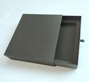 Muestra gratis servicio de proveedor de China de lujo de encargo de impresión con buena calidad cajón caja de cartón de papel de cartón de embalaje de cajas de cinta
