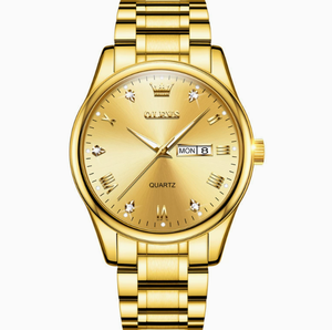 Montre à quartz pour homme, nouvelle mode, bracelet en acier inoxydable, étanche, de luxe, sport, affaires, personnalisable, vente chaude 5563 - Product Image 1