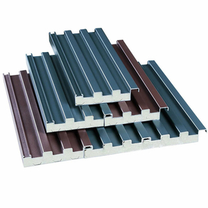 Paneles Sándwich para Techos de Fábrica, Relleno de Poliuretano, Aislamiento de Doble Capa, Compuesto de Aleación de Aluminio, Tejas para Exteriores Tipo Gran Muralla - Product Image 2