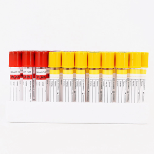 Factory Price PET Glass <strong>Vacutainer</strong> Blood Collection Tube with Suction Volume 0.5-10ml - Product Image 1