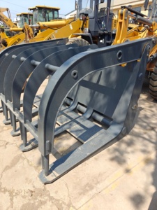 Chargeuse sur pneus 4x4 approuvée par l'EPA Capacités de 8/9/10 tonnes Travaux de bois <span class=keywords><strong>extra</strong></span> lourds Petits à grands chargeurs pour les travaux de grappin à bûches - Product Image 3