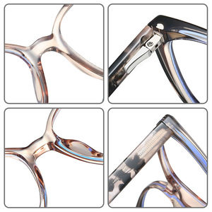 Nouvelles <span class=keywords><strong>lunettes</strong></span> de vue rétro œil de chat à monture noire, verres plats anti-lumière bleue, pour petits visages, monture pour femmes, <span class=keywords><strong>lunettes</strong></span> de prescription - Product Image 4