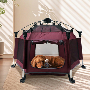 Maison Pour Chat D’extérieur Isolée – Niche Hiver Imperméable, 3 Tailles (S/M/L), Avec Rideau De Porte, Pour Chats Errants