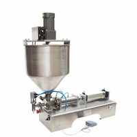 Mélangeur semi-automatique G1WGD à piston pneumatique à buse unique pour liquides visqueux, huiles, pâtes, miel et sachets de haute précision
