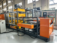 Ligne de production automatique de boîtes en mousse jetables, contrôle PLC, pompe, haute productivité, utilisation facile, écologique, haute performance