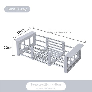 Estante de placa de alta resistencia ajustable de acero inoxidable para cocina, armario de almacenamiento, escurridor de platos para fregadero de cocina - Product Image 6