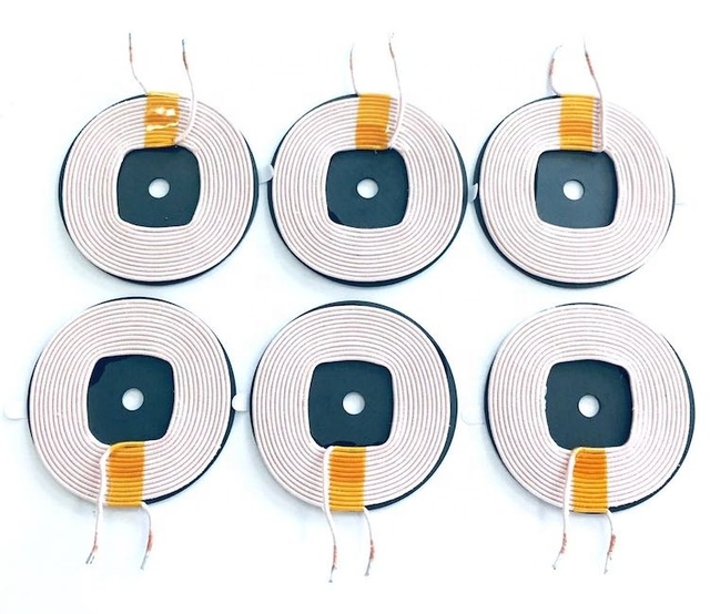 Qi Standard MP-A2 Wireless Charging Coils for TX-End 15W Wireless Charger Module with Ferrite Shielding Induction Coil
