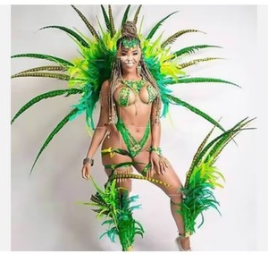 Disfraz Sexy <span class=keywords><strong>de</strong></span> Plumas para Bar, <span class=keywords><strong>Carnaval</strong></span> Brasileño, Samba, Disfraz para Actuaciones Comerciales - Product Image 6